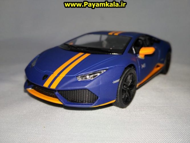 ماشین اسباب بازی فلزی لامبورگینی (LAMBORGHINI HURACAN BY KINSMART)