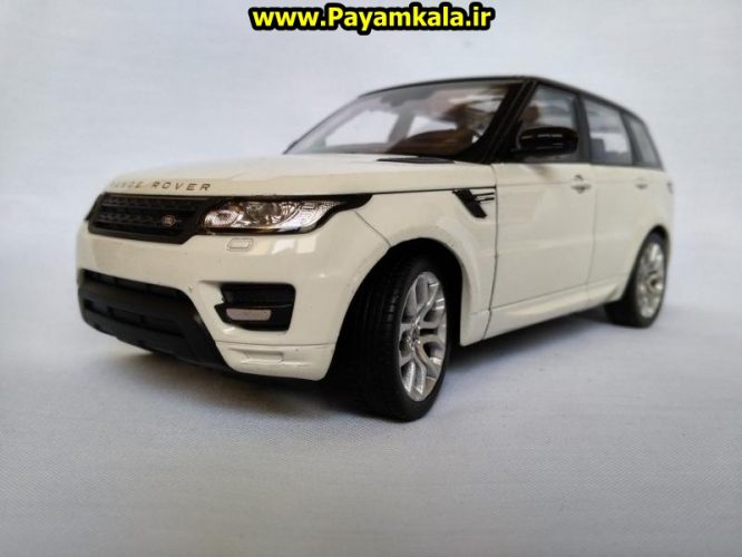 ماکت فلزی ماشین اسباب بازی رنج رور اسپرت (Range Rover Sport) بزرگ 1:24 ساخت WELLY جزییات 100 درصد