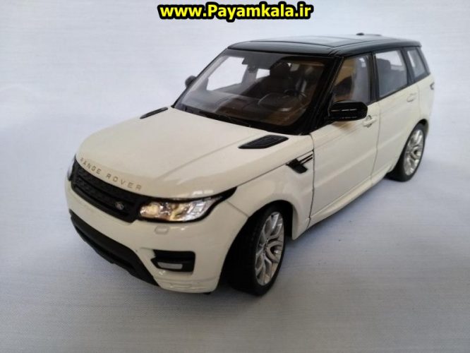 ماکت فلزی ماشین اسباب بازی رنج رور اسپرت (Range Rover Sport) بزرگ 1:24 ساخت WELLY جزییات 100 درصد