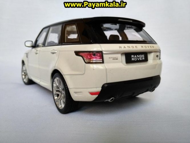 ماکت فلزی ماشین اسباب بازی رنج رور اسپرت (Range Rover Sport) بزرگ 1:24 ساخت WELLY جزییات 100 درصد