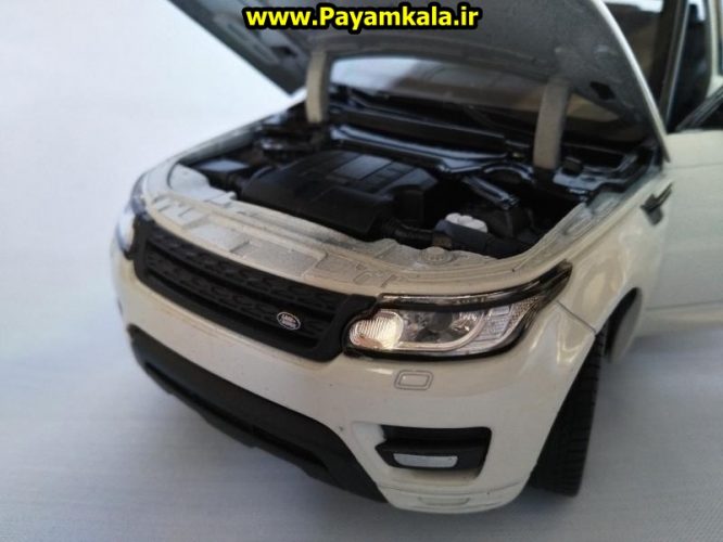 ماکت فلزی ماشین اسباب بازی رنج رور اسپرت (Range Rover Sport) بزرگ 1:24 ساخت WELLY جزییات 100 درصد