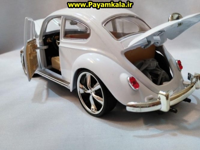 (رینگ اسپرت) ماکت ماشین اسباب بازی فولکس بزرگ (1:18) (VOLKSWAGEN BEETLE 1967)