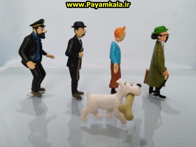 ست 5 تایی فیگور تن تن (کد 1372) (Tintin) : فروشگاه اینترنتی پیام کالا خرید و فروش انواع کالا عروسک اکشن فیگور لگو