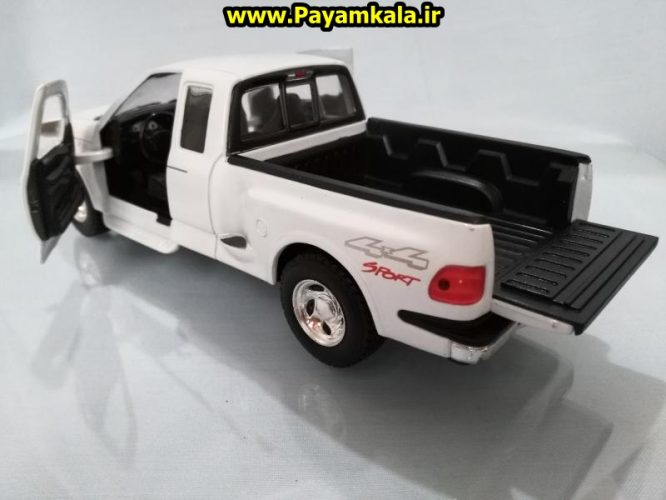 ماکت فلزی فورد وانت بزرگ (1:24) (FORD F-150 1999 FLARESIDE GT BY WELLY) : فروشگاه اینترنتی پیام کالا