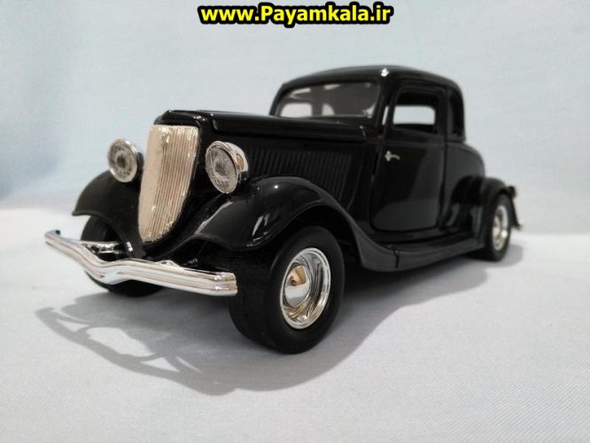 ماکت فلزی فورد کوپه بزرگ (1:24) (FORD 1932 COUPE BY MOTORMAX) : فروشگاه اینترنتی پیام کالا