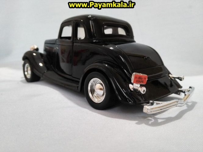 ماکت فلزی فورد کوپه بزرگ (1:24) (FORD 1932 COUPE BY MOTORMAX) : فروشگاه اینترنتی پیام کالا