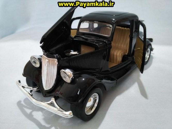 ماکت فلزی فورد کوپه بزرگ (1:24) (FORD 1932 COUPE BY MOTORMAX) : فروشگاه اینترنتی پیام کالا