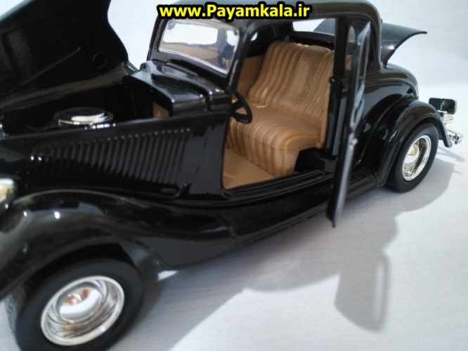 ماکت فلزی فورد کوپه بزرگ (1:24) (FORD 1932 COUPE BY MOTORMAX) : فروشگاه اینترنتی پیام کالا