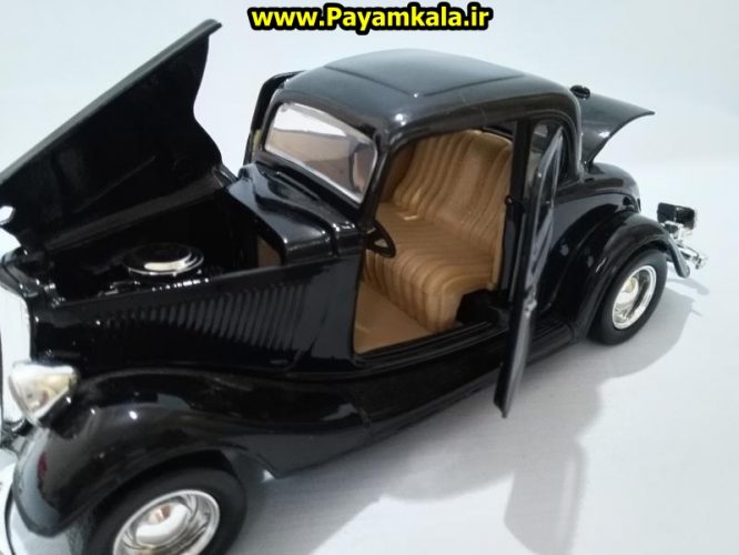 ماکت فلزی فورد کوپه بزرگ (1:24) (FORD 1932 COUPE BY MOTORMAX) : فروشگاه اینترنتی پیام کالا