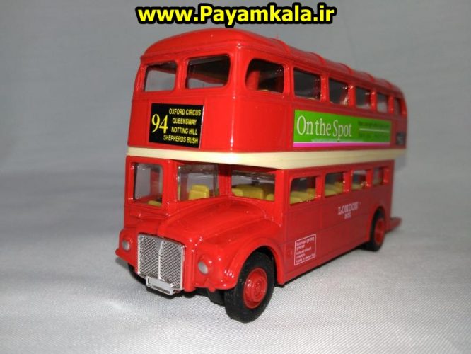 ماکت اسباب بازی اتوبوس لندن (کد 9930)(LONDON BUS BY WELLY)