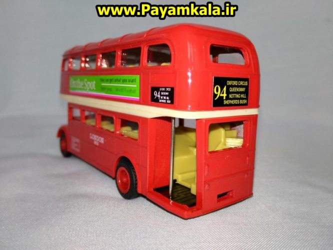 ماکت اسباب بازی اتوبوس لندن (کد 9930)(LONDON BUS BY WELLY)