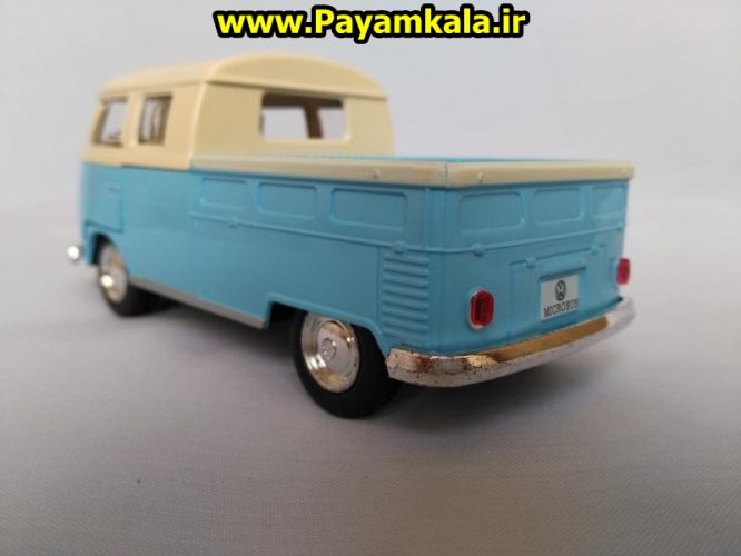 ماکت فلزی ماشین وانت فولکس دوکابین کینسمارت (Volkswagen Bus Double Cab BY KINSMART)