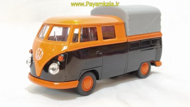 وانت فولکس دوکابین چادردار (VW T1 DOUBLE CABIN PICK UP BY WELLY) (1:32)