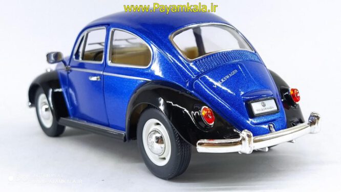 ماکت ماشین اسباب بازی فولکس بزرگ (1:24) (VOLKSWAGEN BEETLE 1967)