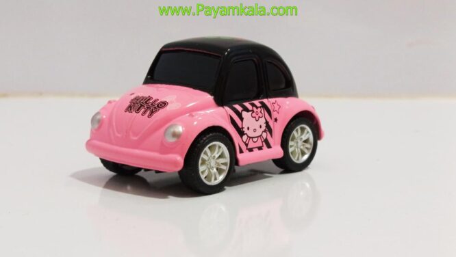 فولکس کوچک hello kitty صورتی-مشکی
