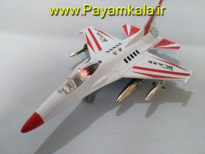 هواپیما جنگنده F-16 صدادار-چراغدار فلزی دربازشو عقب کش : فروشگاه اینترنتی انواع کالا ارسال پستی سراسر ایران بزرگ