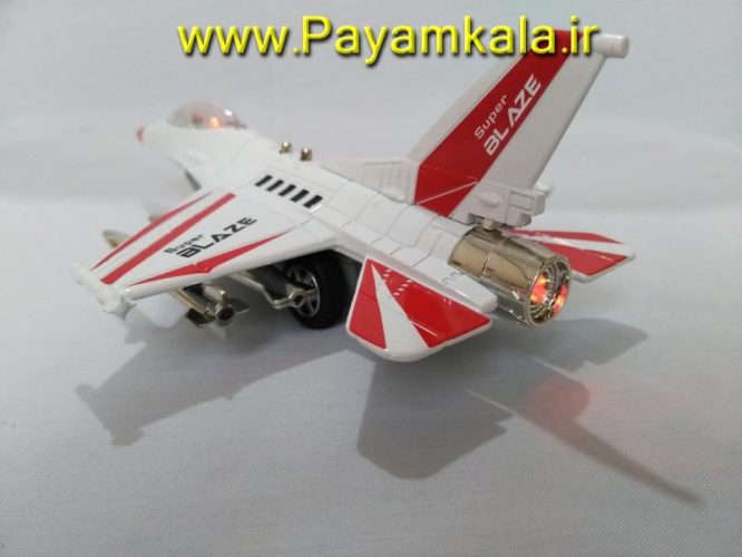 هواپیما جنگنده F-16 صدادار-چراغدار فلزی دربازشو عقب کش : فروشگاه اینترنتی انواع کالا ارسال پستی سراسر ایران بزرگ