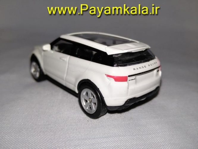 لندرور LAND ROVER RANGE ROVER کوچک (WELLY) سفید : خرید اینترنتی ماکت عقب کش فلزی ماشین اسباب بازی