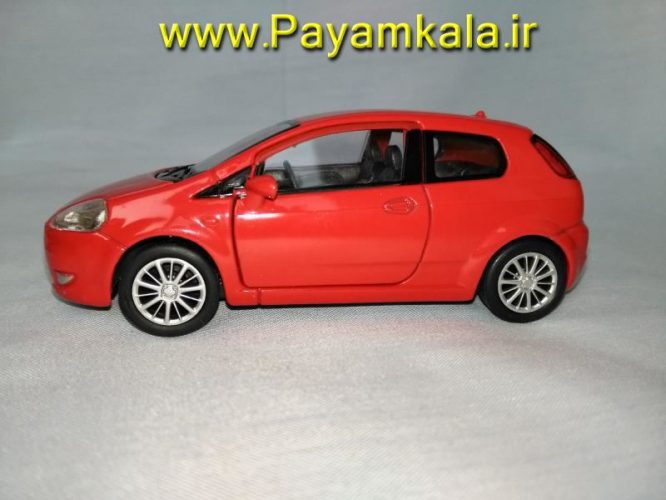 ماکت تحت لیسانس فیات (Fiat Grande Punto BY WELLY) : پیام کالا مرکز فروش پستی اسباب بازی