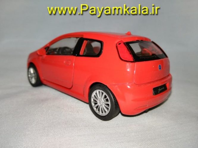 ماکت تحت لیسانس فیات (Fiat Grande Punto BY WELLY) : پیام کالا مرکز فروش پستی اسباب بازی