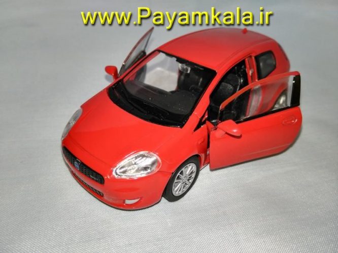 ماکت تحت لیسانس فیات (Fiat Grande Punto BY WELLY) : پیام کالا مرکز فروش پستی اسباب بازی