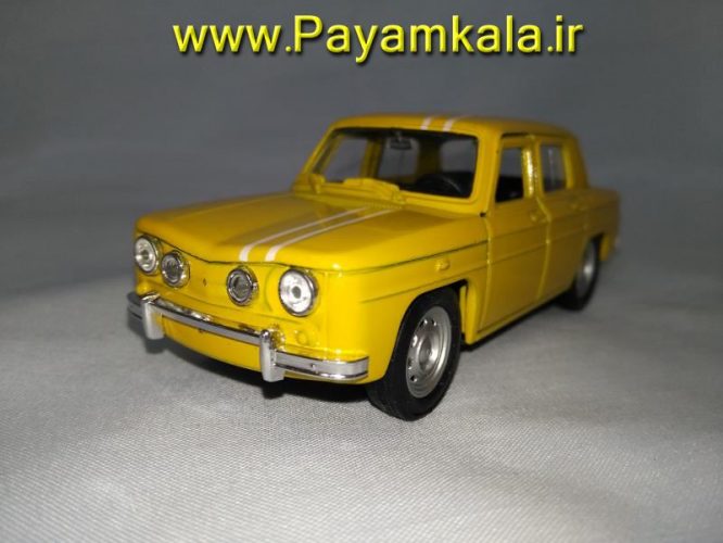 ماکت رنو رالی (Renault 1960 R8 BY WELLY) : پیام کالا مرکز فروش پستی اسباب بازی