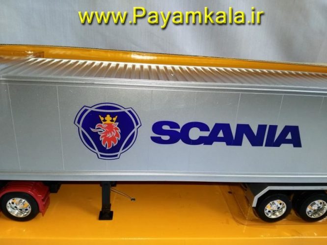 (ترانزیت) ماکت تریلی اسکانیا (SCANIA V8 R730) بزرگ 1:32 جزییات 100 درصد : فروش انواع ماکت ماشینهای ایرانی و خارجی ارسال پستی سراسر ایران