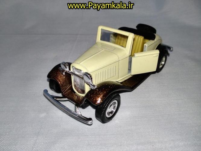 ماکت رودستر کلاسیک (FORD ROADSTER BY WELLY)