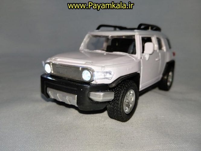 ماشین فلزی موزیکال-چراغدار (TOYOTA FJ CRUISER BY TIAN DU)