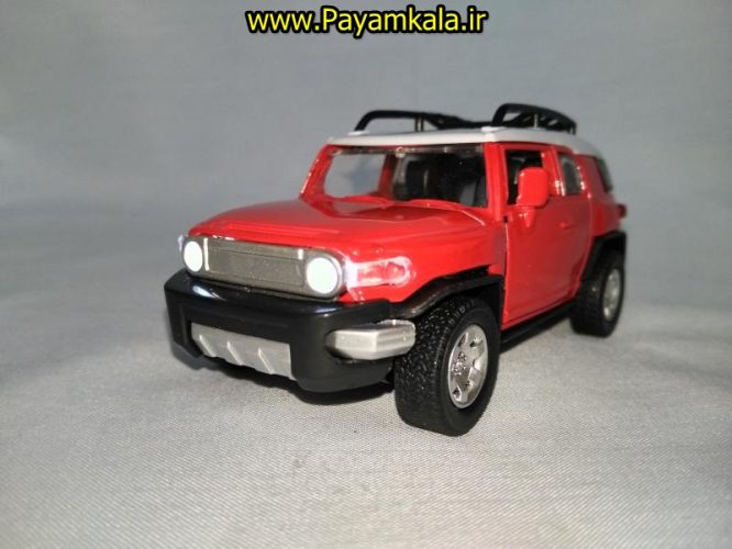 ماشین فلزی موزیکال-چراغدار (TOYOTA FJ CRUISER BY TIAN DU)