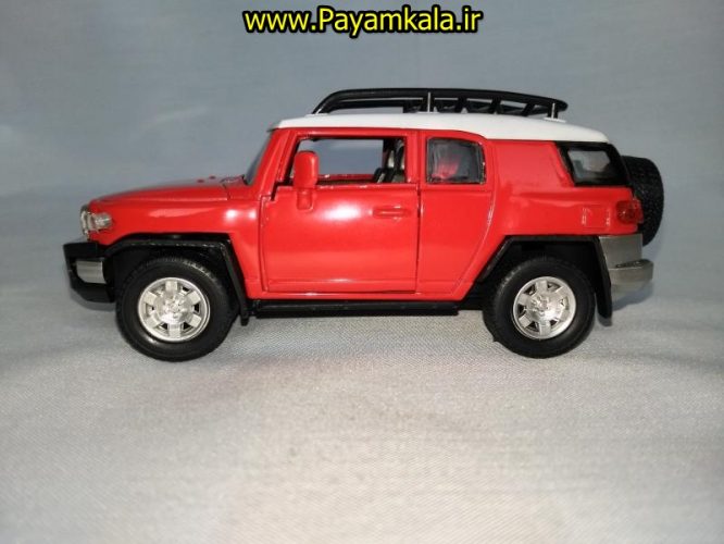 ماشین فلزی موزیکال-چراغدار (TOYOTA FJ CRUISER BY TIAN DU)