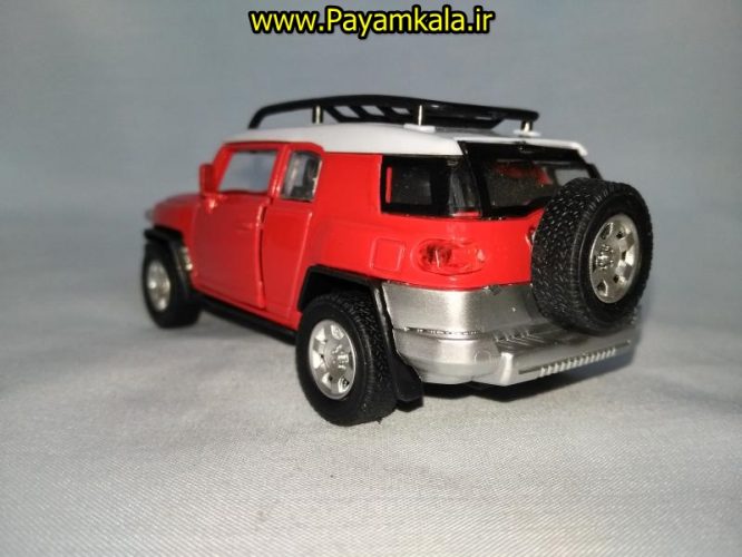 ماشین فلزی موزیکال-چراغدار (TOYOTA FJ CRUISER BY TIAN DU)