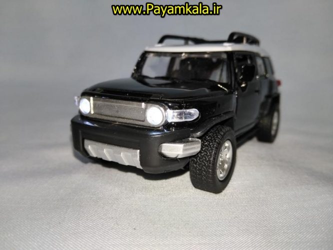 ماشین فلزی موزیکال-چراغدار (TOYOTA FJ CRUISER BY TIAN DU)