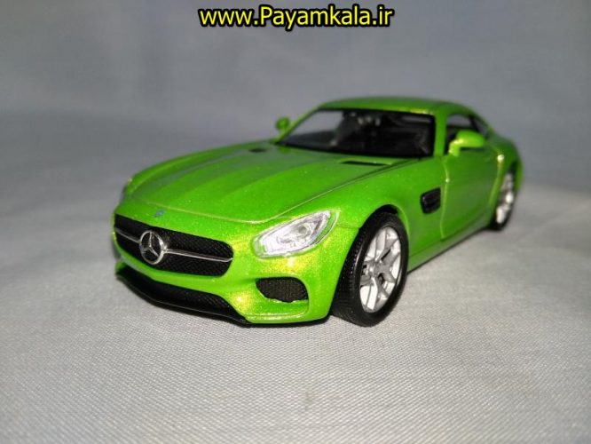 خرید فروش اسباب بازی مرسدس بنز (MERCEDES BENZ AMG GT BY WELLY) تحت لیسانس دایملر