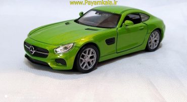 اسباب بازی ماشین مرسدس (MERCEDES AMG GT BY WELLY) سبز