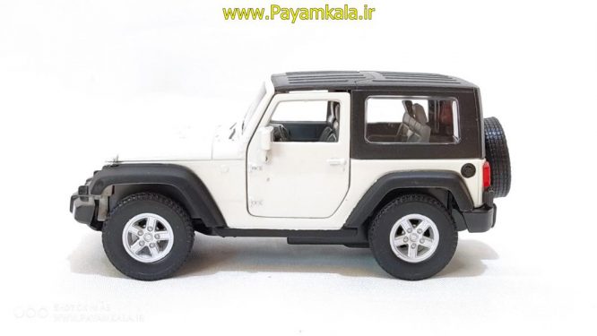 ماکت فلزی اسباب بازی جیپ رانگلر (JEEP WRANGLER RUBICON BY WELLY) مقیاس 1:32