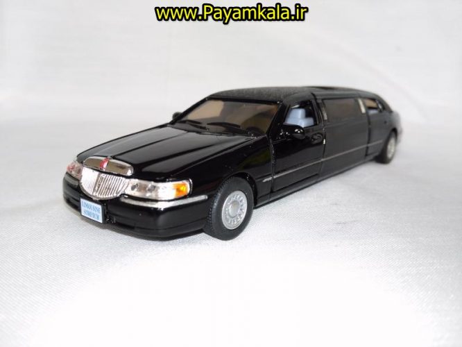 ماشین اسباب بازی لیموزین لینکلن (LINCOLN LIMOUSINE 1999 BY KINSMART)