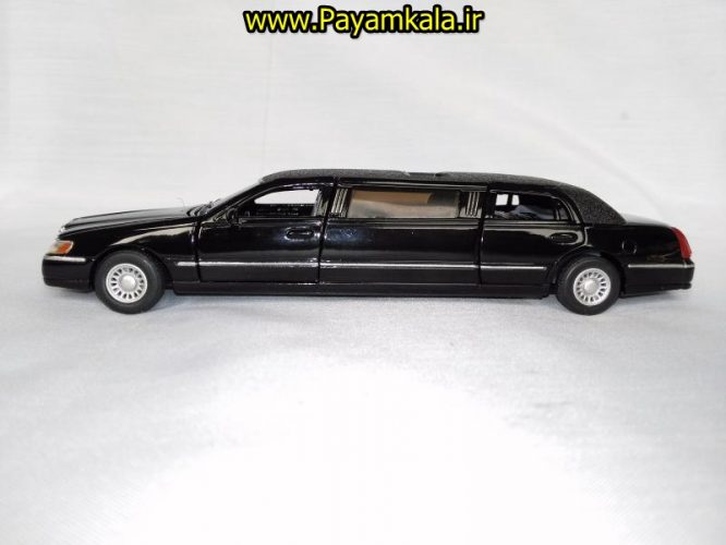 ماشین اسباب بازی لیموزین لینکلن (LINCOLN LIMOUSINE 1999 BY KINSMART)