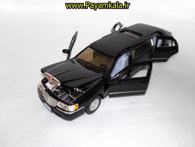 ماشین اسباب بازی لیموزین لینکلن (LINCOLN LIMOUSINE 1999 BY KINSMART)