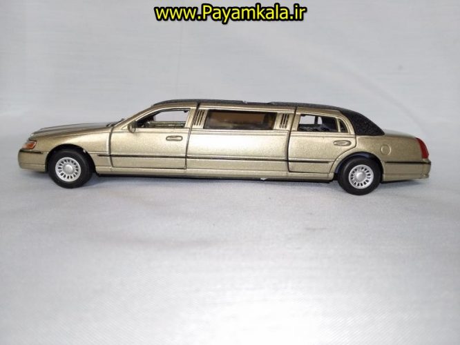 ماشین اسباب بازی لیموزین لینکلن (LINCOLN LIMOUSINE 1999 BY KINSMART)