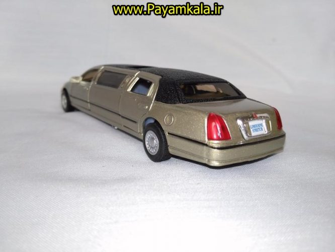 ماشین اسباب بازی لیموزین لینکلن (LINCOLN LIMOUSINE 1999 BY KINSMART)