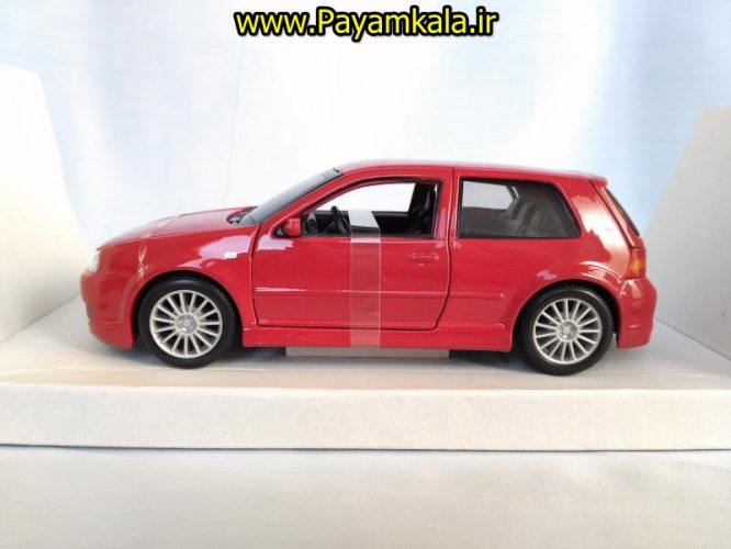 ماکت فلزی فولکس واگن گلف بزرگ (1:24) (VOLKSWAGEN GOLF R32 BY MAISTO)