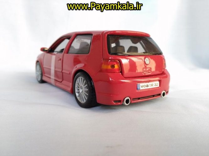 ماکت فلزی فولکس واگن گلف بزرگ (1:24) (VOLKSWAGEN GOLF R32 BY MAISTO)