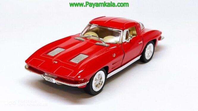 ماشین اسباب بازی کروت (CORVETTE STING RAY BY KINSMART) قرمز