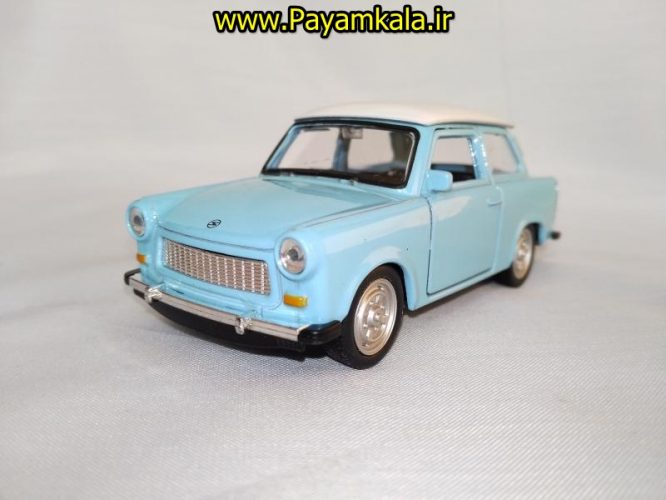 ماشین اسباب بازی ترابانت 601 آبی (TRABANT 601 BY WELLY)