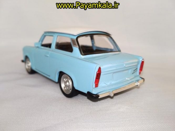 ماشین اسباب بازی ترابانت 601 آبی (TRABANT 601 BY WELLY)