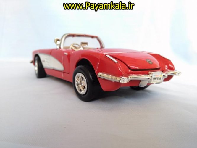 ماکت فلزی کروت بزرگ (1:24) (CORVETTE 1959 BY MOTORMAX)