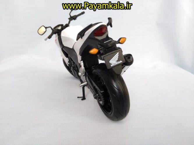 (سایز بزرگ) ماکت فلزی موتورسیکلت هوندا (Honda CB500F BY WELLY)(1/10)