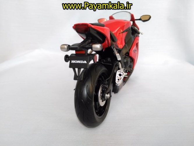 (سایز بزرگ) ماکت فلزی موتورسیکلت هوندا (Honda CBR1000RR BY WELLY)(1/10)