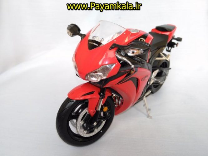 (سایز بزرگ) ماکت فلزی موتورسیکلت هوندا (Honda CBR1000RR BY WELLY)(1/10)